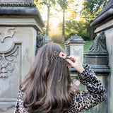 Hand-painted Love Mail Detangling Wide Tooth Hair Comb | Eco-Friendly