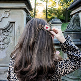 Hand-painted Love Mail Detangling Wide Tooth Hair Comb | Eco-Friendly