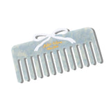 Hand-painted Vintage Bow Detangling Wide Tooth Hair Comb | Eco-Friendly