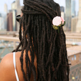 Hand-painted Hydrangea Claw Hair Clip | Eco-Friendly