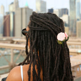 Hand-painted Hydrangea Claw Hair Clip | Eco-Friendly