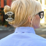 Hand-painted Lifesaver Claw Hair Clip | Eco-Friendly