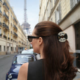 Hand-painted Lifesaver Claw Hair Clip | Eco-Friendly
