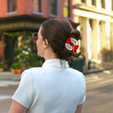 Hand-painted Lifesaver Claw Hair Clip | Eco-Friendly