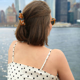 Hand-painted Citrus Spritz Claw Hair Clip | Eco-Friendly