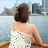 Hand-painted Citrus Spritz Claw Hair Clip | Eco-Friendly