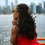 Hand-painted Oyster Claw Hair Clip | Eco-Friendly