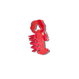 Hand-painted Lobster Claw Hair Clip | Eco-Friendly