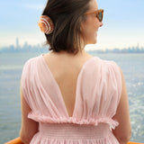 Hand-painted Seashell Claw Hair Clip | Eco-Friendly