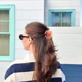 Hand-painted Crab Claw Hair Clip | Eco-Friendly