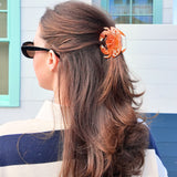 Hand-painted Crab Claw Hair Clip | Eco-Friendly