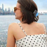 Hand-painted Tulip Conch Shell Claw Hair Clip | Eco-Friendly