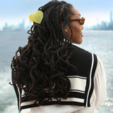 Hand-painted Tennis Lover Claw Hair Clip | Eco-Friendly