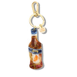 Hand-painted Citrus Spritz Bag Charm + Keychain | Eco-Friendly