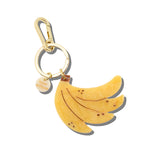 Hand-painted Banana Bag Charm + Keychain | Eco-Friendly