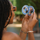Hand-painted Lifesaver Compact Mirror | Eco-Friendly