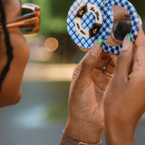 Hand-painted Lifesaver Compact Mirror | Eco-Friendly