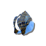 Hand-painted Tulip Conch Shell Compact Mirror | Eco-Friendly