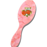 Hand-painted Orange Blossom Amazing Hair Day Brush | Eco-Friendly