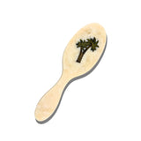 Hand-painted Palm Trees Amazing Hair Day Brush | Eco-Friendly