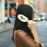 Hand-painted Palm Trees Amazing Hair Day Brush | Eco-Friendly