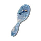 Hand-painted Whale Amazing Hair Day Brush | Eco-Friendly