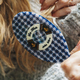 Hand-painted Lifesaver Amazing Hair Day Brush | Eco-Friendly