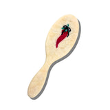 Hand-painted Pepper Amazing Hair Day Brush | Eco-Friendly