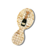 Hand-painted Champagne Handbag Hero Brush | Eco-Friendly