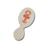 Hand-painted Lobster Handbag Hero Brush | Eco-Friendly