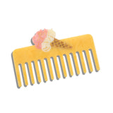 Hand-painted Gelato Detangling Wide Tooth Hair Comb | Eco-Friendly
