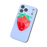 Hand-painted Strawberry GripCharm | Eco-Friendly