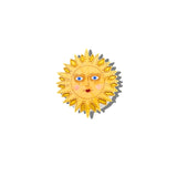 Hand-painted Celestial Sun GripCharm | Eco-Friendly