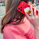 Hand-painted Coffee Cup GripCharm | Eco-Friendly