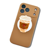 Hand-painted Coffee Cup GripCharm | Eco-Friendly