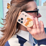 Hand-painted French Hen GripCharm | Eco-Friendly