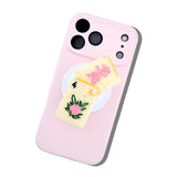 Hand-painted Flower Mahjong GripCharm | Eco-Friendly
