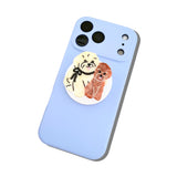 Hand-painted Puppy Friends GripCharm | Eco-Friendly