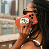 Hand-painted Puppy Friends GripCharm | Eco-Friendly