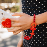 Hand-painted Heart GripCharm | Eco-Friendly