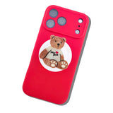Hand-painted New York Teddy GripCharm | Eco-Friendly