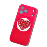 Hand-painted Paisley Heart GripCharm | Eco-Friendly