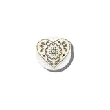 Hand-painted Paisley Heart GripCharm | Eco-Friendly
