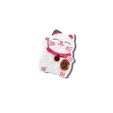 Hand-painted Lucky Cat GripCharm | Eco-Friendly