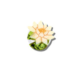 Hand-painted Lotus GripCharm | Eco-Friendly