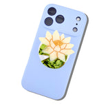 Hand-painted Lotus GripCharm | Eco-Friendly