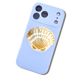 Hand-painted Seashell GripCharm | Eco-Friendly