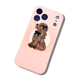 Hand-painted Coquette Puppy GripCharm | Eco-Friendly