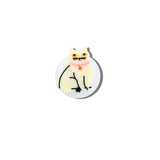 Hand-painted Kawaii Cat GripCharm | Eco-Friendly