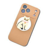 Hand-painted Kawaii Cat GripCharm | Eco-Friendly